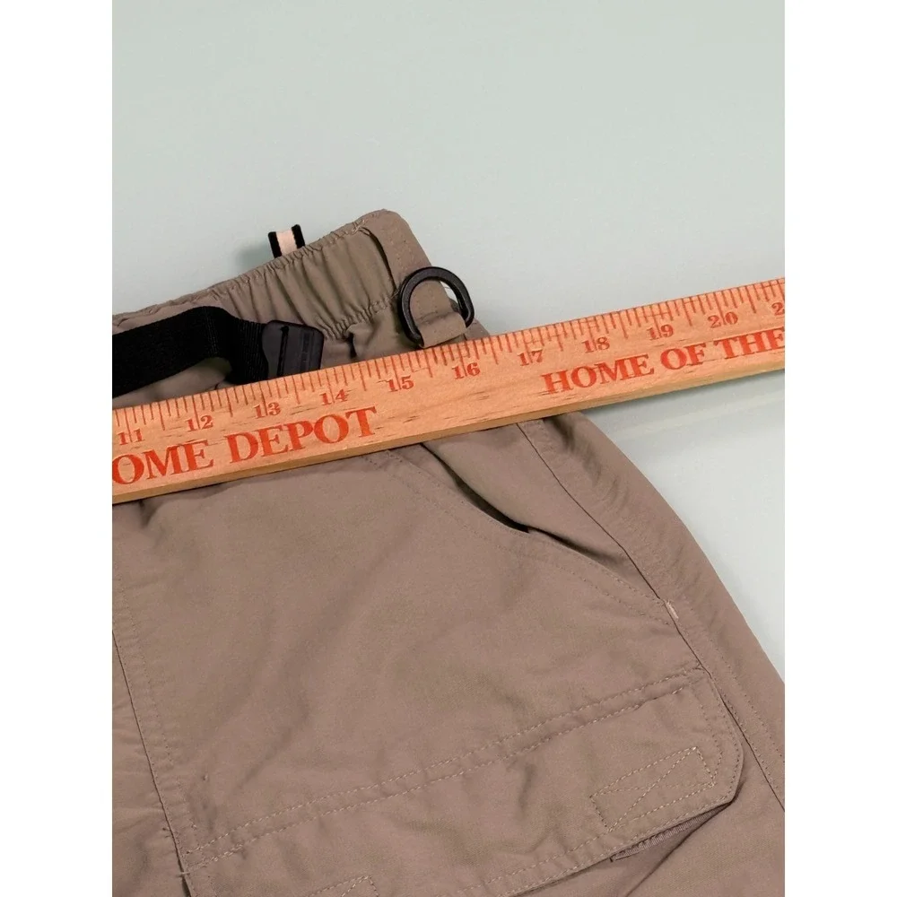 The North Face Convertable Cargo Pants Mens‎ M Khaki Straight Leg DadCore